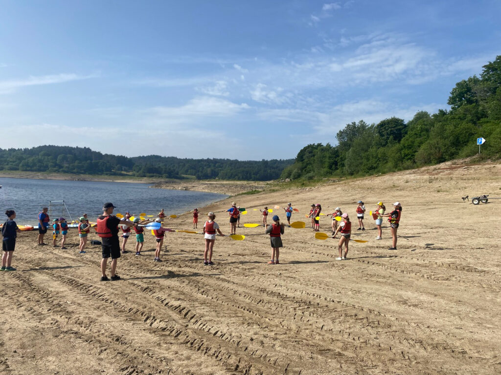 Activités nautiques scolaires en Haute-Loire
