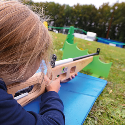Tir laser & biathlon : adrénaline, précision et esprit d’équipe à Lavalette
